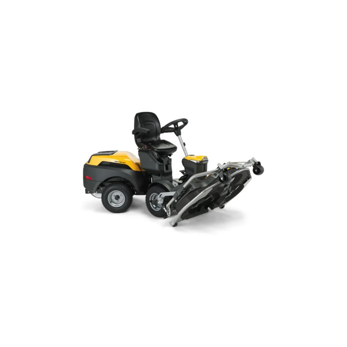 STIGA Park Pro 900 WX inkl. Mähdeck Combi Pro 110 Q Plus – Frontmäher mit Knicklenkung