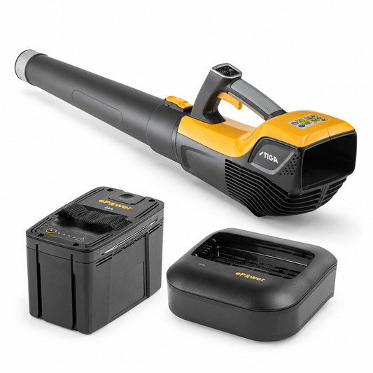 STIGA BL 500e Set mit 2-Ah-Akku und Ladegerät